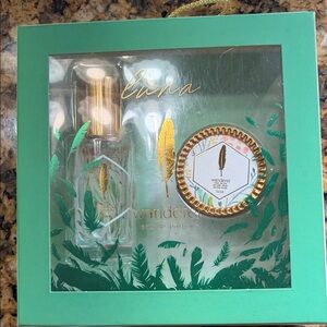 Wander Luna Perfume Set - Green and Gold